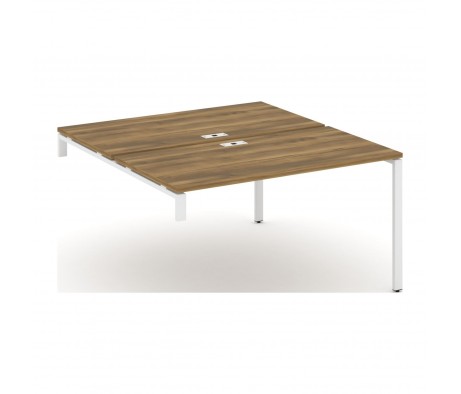 Двойной стол надставка на опорную тумбу 1380x1480x750 Concept