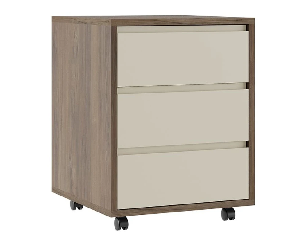 Тумба подкатная с 3 ящиками 45x47x59 Артвуд / Artwood