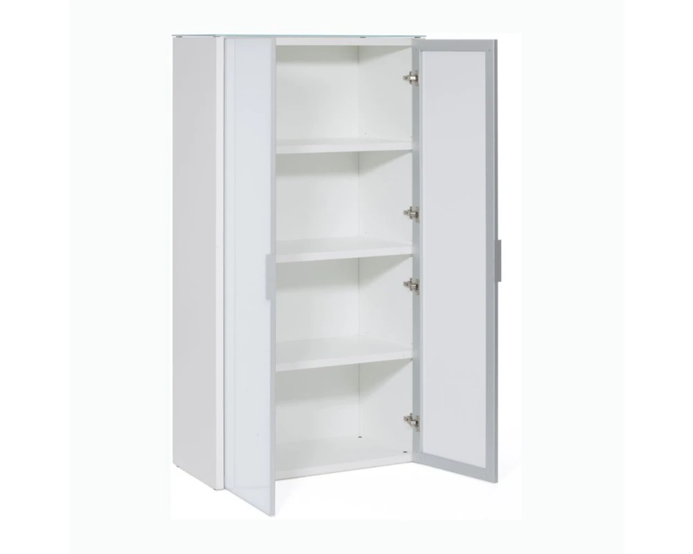 Шкаф для бумаг 2 дв 96,6x45,2x171,4 Gala Белый