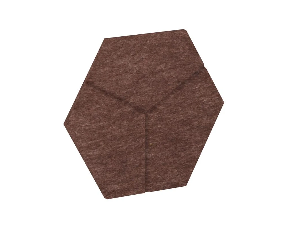 Настенная панель шестигранная (3 луча) VE.NP-6G3L-200 400x346x12 Акустикс / AcustiX