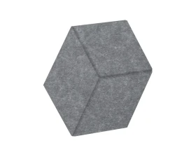 Настенная панель шестигранная (3 луча) VE.NP-6G3LU-200 400x346x12 Акустикс / AcustiX images