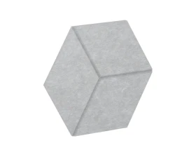Настенная панель шестигранная (3 луча) VE.NP-6G3LU-200 400x346x12 Акустикс / AcustiX images
