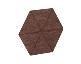 Настенная панель шестигранная (6 лучей) VE.NP-6G6LU-100 200x173x12 Акустикс / AcustiX images