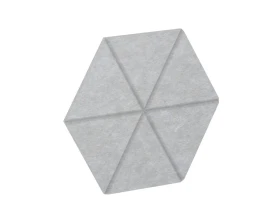 Настенная панель шестигранная (6 лучей) VE.NP-6G6LU-200 400x346x12 Акустикс / AcustiX images