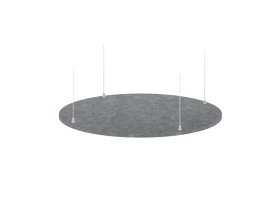 Потолочная панель круглая VE.PP-KR-800 800x800x12 Акустикс / AcustiX images