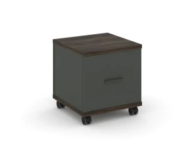 Тумба мобильная 1 распаш. фасад CN.TUM-007 A 420x420x448 Концепт / Concept images