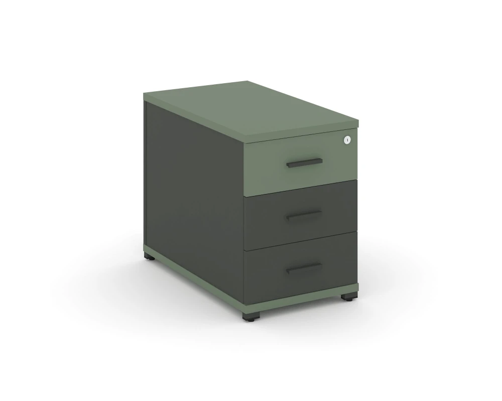 Тумба опорная/приставная 3 ящ. CN.TGO-001 A 420x720x583 Концепт / Concept