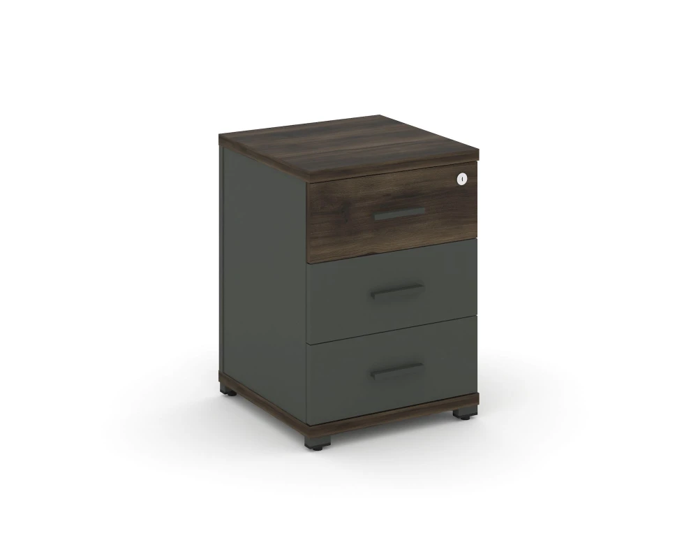 Тумба опорная/приставная 3 ящ. CN.TUO-001 A 420x420x583 Концепт / Concept