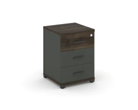 Тумба опорная/приставная 3 ящ. CN.TUO-001 A 420x420x583 Концепт / Concept images