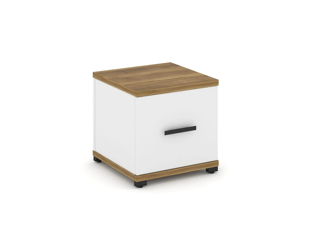 Тумба приставная 1 распаш. фасад CN.TUP-004 W 420x420x416 Концепт / Concept