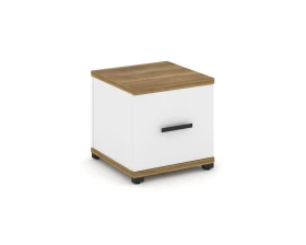 Тумба приставная 1 распаш. фасад CN.TUP-004 W 420x420x416 Концепт / Concept images