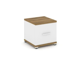 Тумба приставная 1 распаш. фасад CN.TUP-004 W 420x420x416 Концепт / Concept images