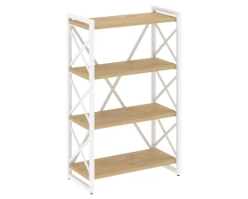 Стеллаж на регулируемых опорах - 4 полки 800х400х1280 Лофт / Loft images