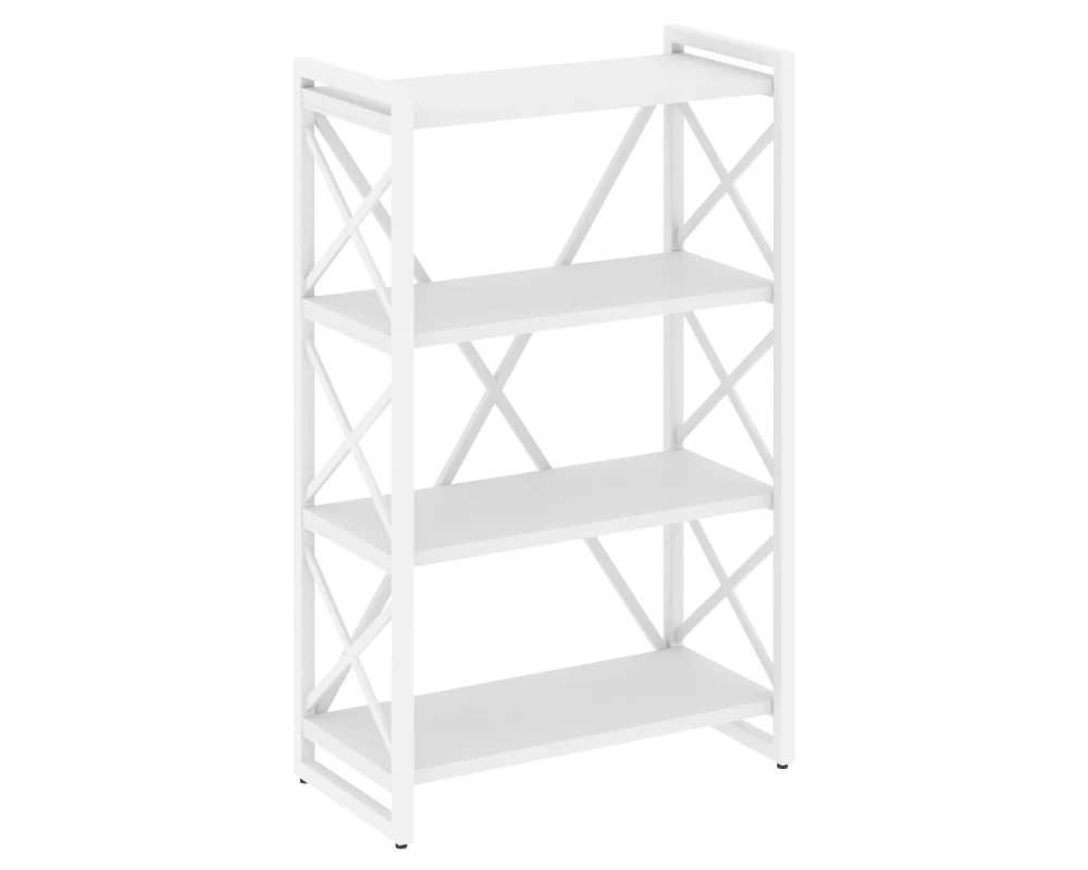 Стеллаж на регулируемых опорах - 4 полки 800х400х1280 Лофт / Loft