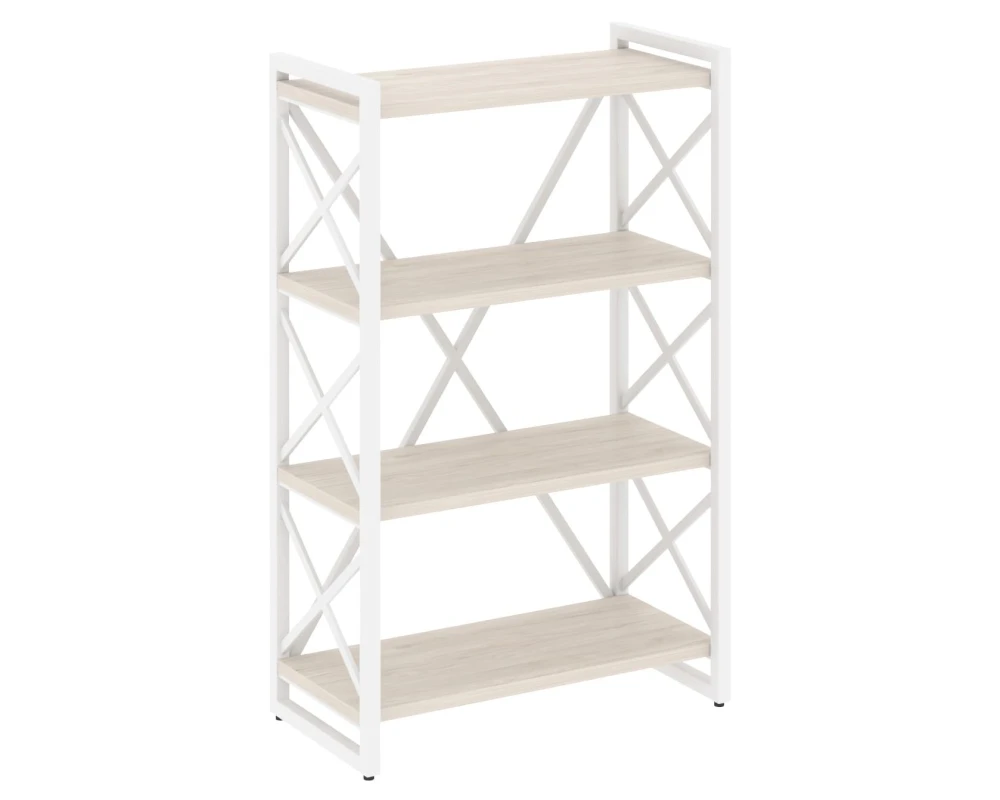 Стеллаж на регулируемых опорах - 4 полки 800х400х1280 Лофт / Loft