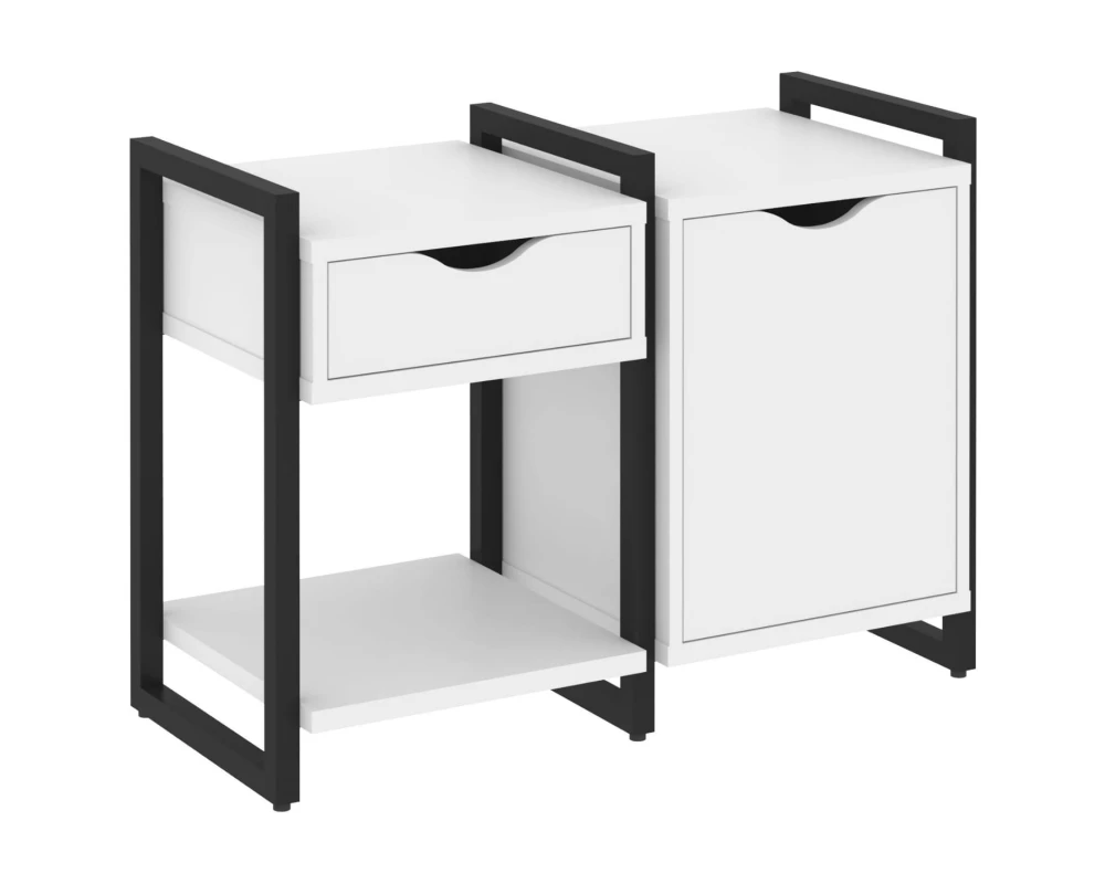 Тумба на регульруемых опорах наборная. Вариант №3 970х460х719 Лофт / Loft