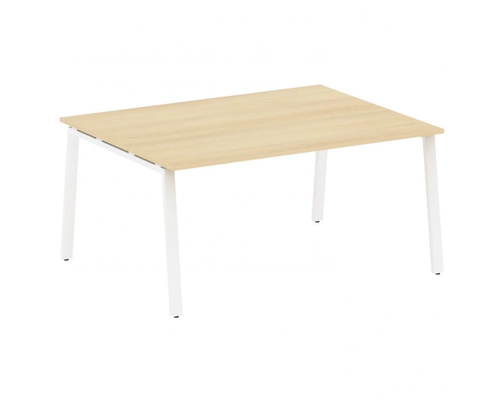 Переговорный стол (1 столешница) на А-образном м/к 160x123,5x75 Metal System