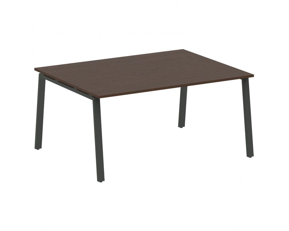 Переговорный стол (1 столешница) на А-образном м/к 160x123,5x75 Metal System