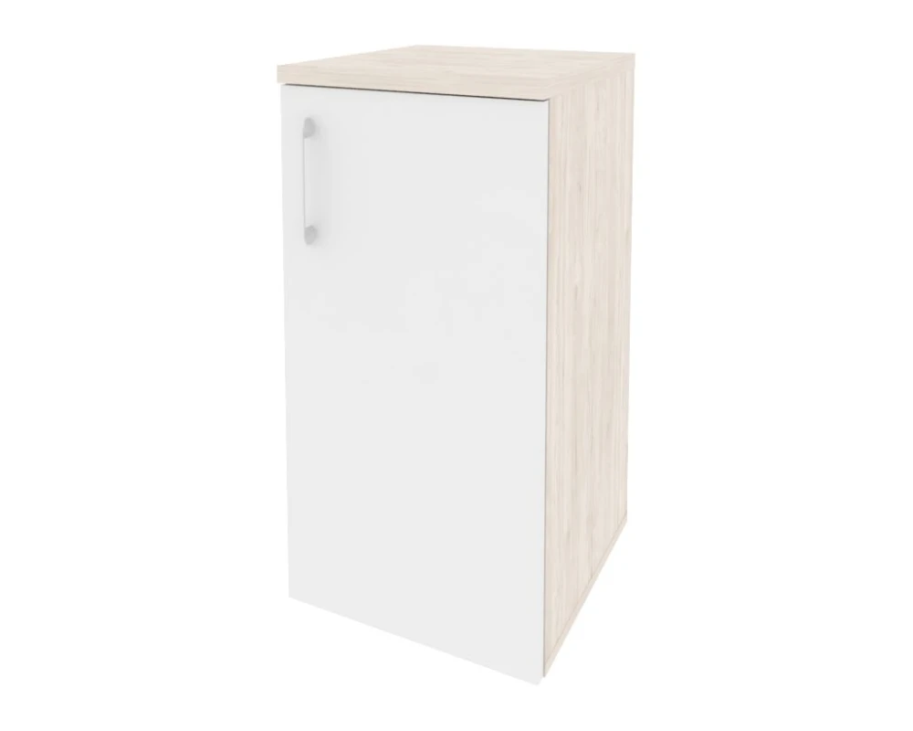 Шкаф низкий узкий правый (1 низкий фасад ЛДСП) 400x420x823 Оникс / Onix