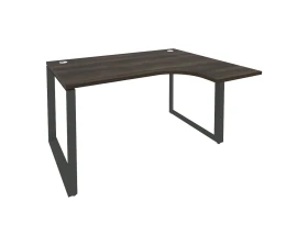 Стол эргономичный правый на О-образном м/к 1380x1180x750 (800/460) Оникс / Onix images