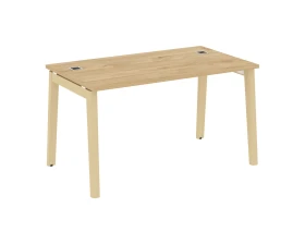 Стол для руководителя, опоры - массив дерева 138x80x75 Оникс Вуд Директ / Onix Wood Direct images