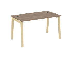 Стол для руководителя, опоры - массив дерева 138x80x75 Оникс Вуд Директ / Onix Wood Direct images