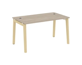 Стол для руководителя, опоры - массив дерева 138x80x75 Оникс Вуд Директ / Onix Wood Direct images