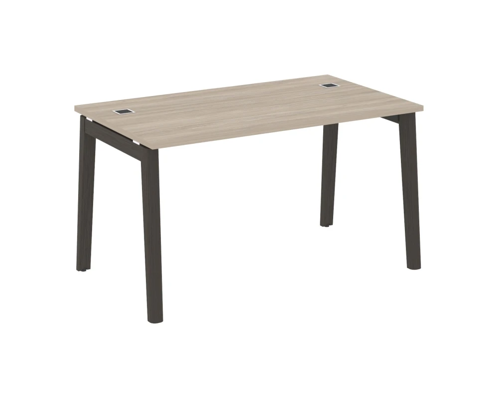 Стол для руководителя, опоры - массив дерева 138x80x75 Оникс Вуд Директ / Onix Wood Direct