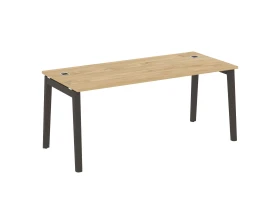 Стол рабочий руководителя, опоры - массив дерева 178x80x75 Оникс Вуд Директ / Onix Wood Direct images