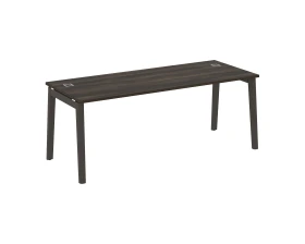 Стол рабочий руководителя, опоры - массив дерева 198x80x75 Оникс Вуд Директ / Onix Wood Direct images