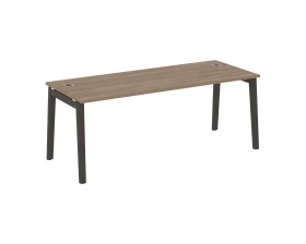 Стол рабочий руководителя, опоры - массив дерева 198x80x75 Оникс Вуд Директ / Onix Wood Direct images
