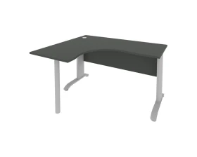 Стол офисный угловой левый металлокаркас 1400x1200x755 Рива / Riva images