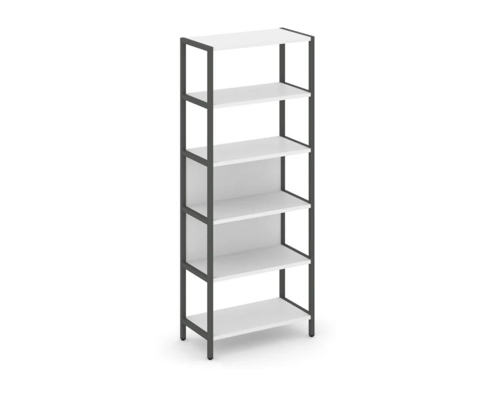 Односекционный стеллаж пятиярусный 810х400х1980 Шелф Систем / Shelf System