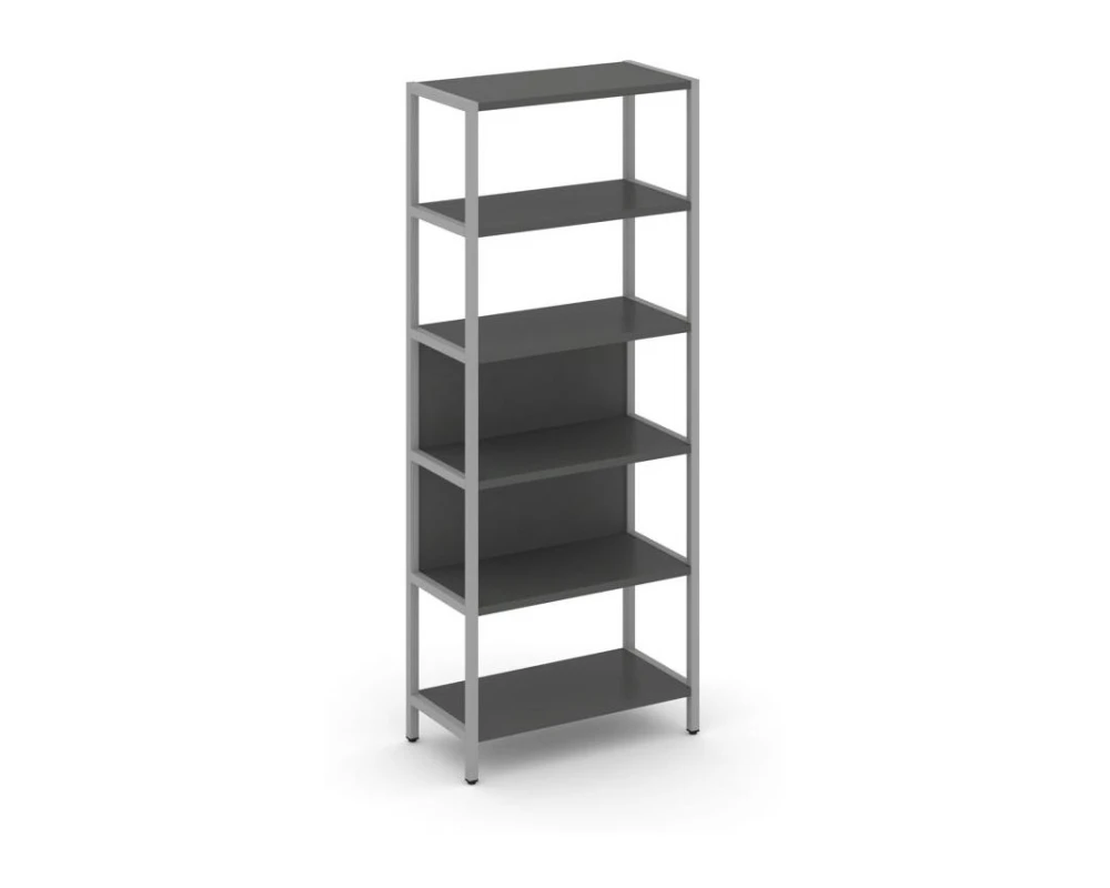 Односекционный стеллаж пятиярусный 810х400х1980 Шелф Систем / Shelf System