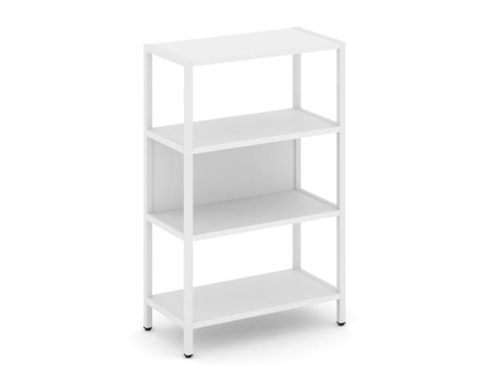 Односекционный стеллаж трехярусный 810х400х1246 Шелф Систем / Shelf System