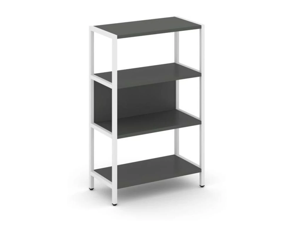 Односекционный стеллаж трехярусный 810х400х1246 Шелф Систем / Shelf System