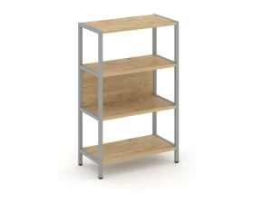 Односекционный стеллаж трехярусный 810х400х1246 Шелф Систем / Shelf System images