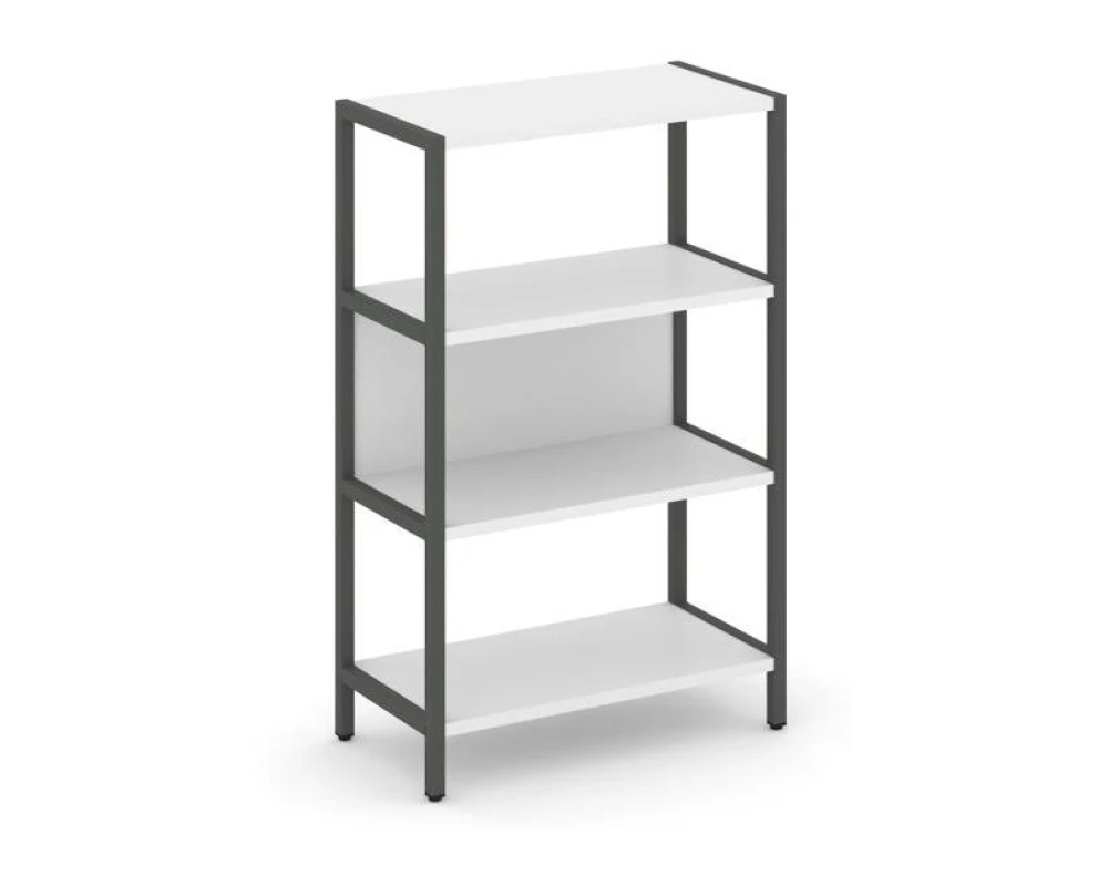 Односекционный стеллаж трехярусный 810х400х1246 Шелф Систем / Shelf System