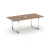 Дуб табак/Нержавеющая сталь/Хром