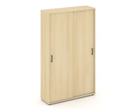 Шкаф-купе с полками в 2-х секциях 1200x400x1982 зад. стенка HDF Стайл Проджект / Style Project images