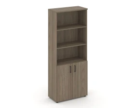 Шкаф высокий широкий полузакрытый 796x400x1982 зад. стенка HDF Стайл Проджект / Style Project images