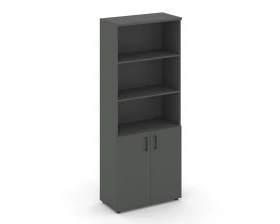 Шкаф высокий широкий полузакрытый 796x400x1982 зад. стенка HDF Стайл Проджект / Style Project images