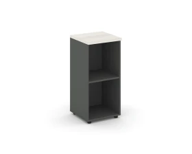 Стеллаж низкий узкий 400x400x833 зад. стенка HDF Стайл Проджект / Style Project images