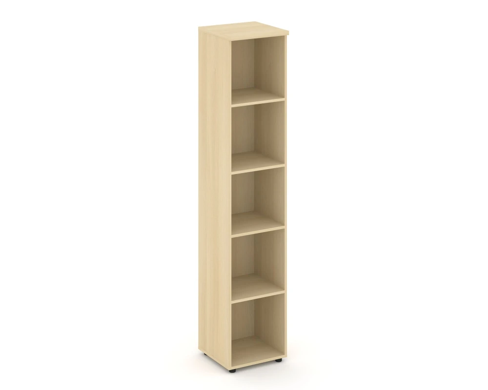 Стеллаж высокий узкий 400x400x1982 зад. стенка HDF Стайл Проджект / Style Project