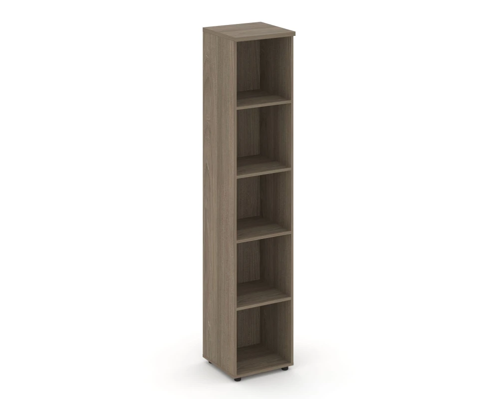 Стеллаж высокий узкий 400x400x1982 зад. стенка HDF Стайл Проджект / Style Project