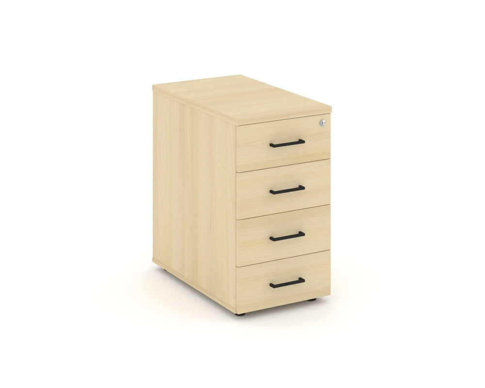 Тумба опорная/приставная с ящиками 416x700x750 Стайл Проджект / Style Project