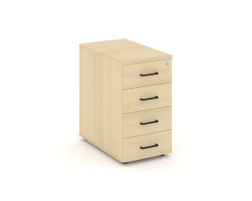 Тумба опорная/приставная с ящиками 416x700x750 Стайл Проджект / Style Project images