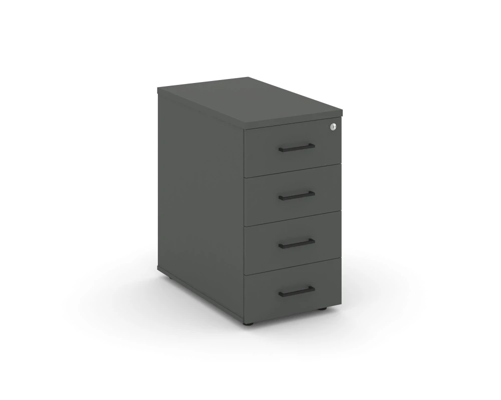 Тумба опорная/приставная с ящиками 416x700x750 Стайл Проджект / Style Project