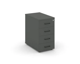 Тумба опорная/приставная с ящиками 416x700x750 Стайл Проджект / Style Project images