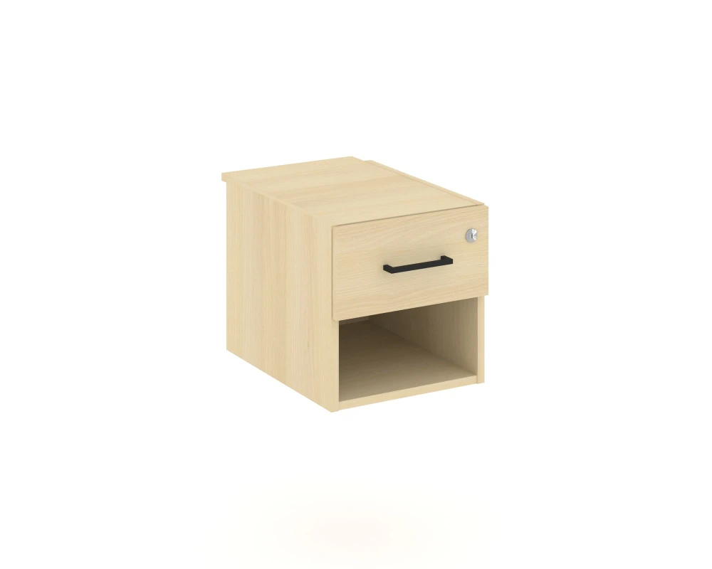 Тумба с 1 открытой нишей и 1 ящ. 343x607x356 Стайл Проджект / Style Project